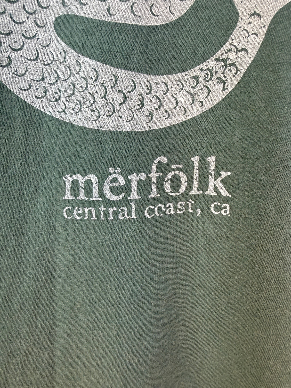 mërfolk beach bum tee- spruce green, denim blue, or black