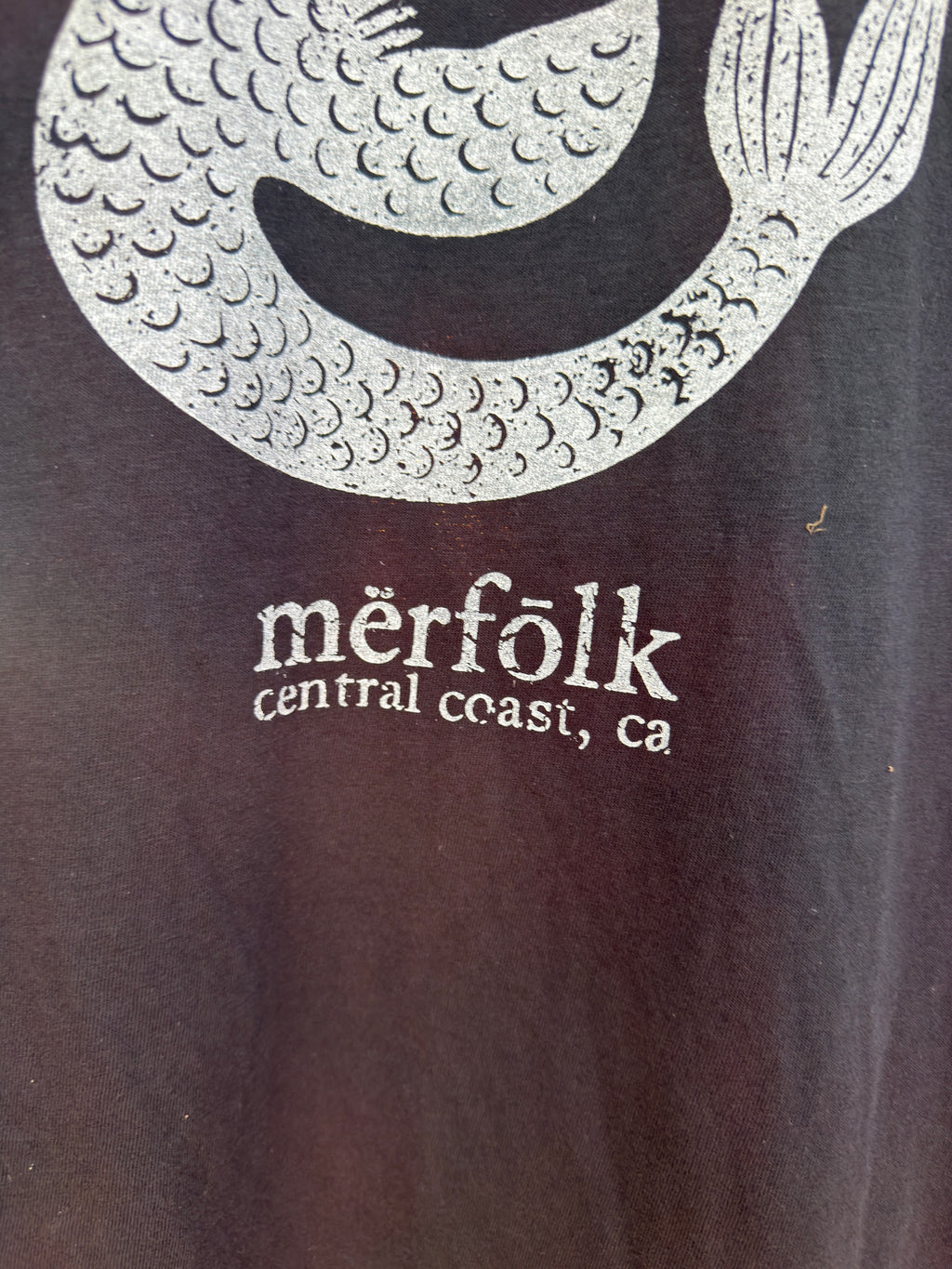 mërfolk beach bum tee- spruce green, denim blue, or black
